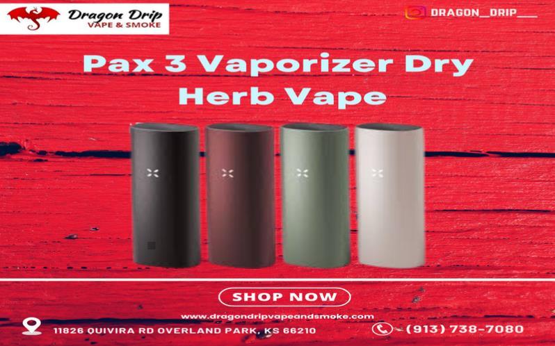 Pax 3 Vaporizer Dry Herb Vape available in Overland Park, KS